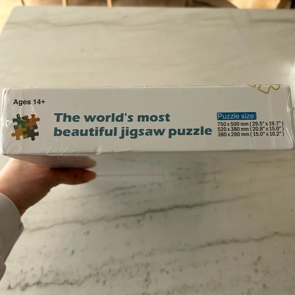 Scenic Golf Course Jigsaw Puzzle - Pink Landscape - Picture 2 of 3